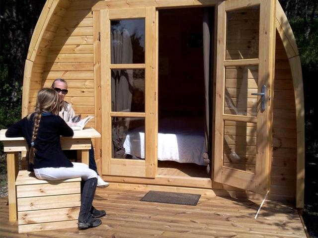 Camping La Chabannerie Hotel Saint-Martin-de-Clelles Exterior foto